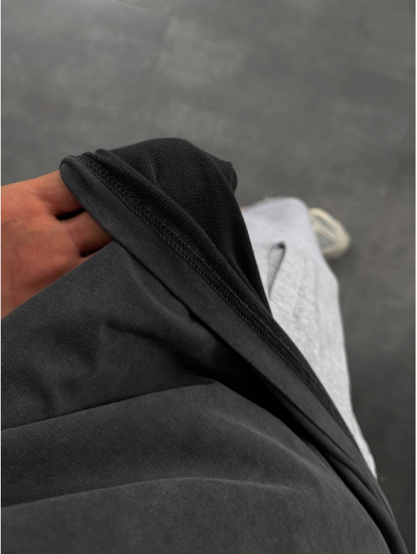 Oversize футболка з вивареної тканини