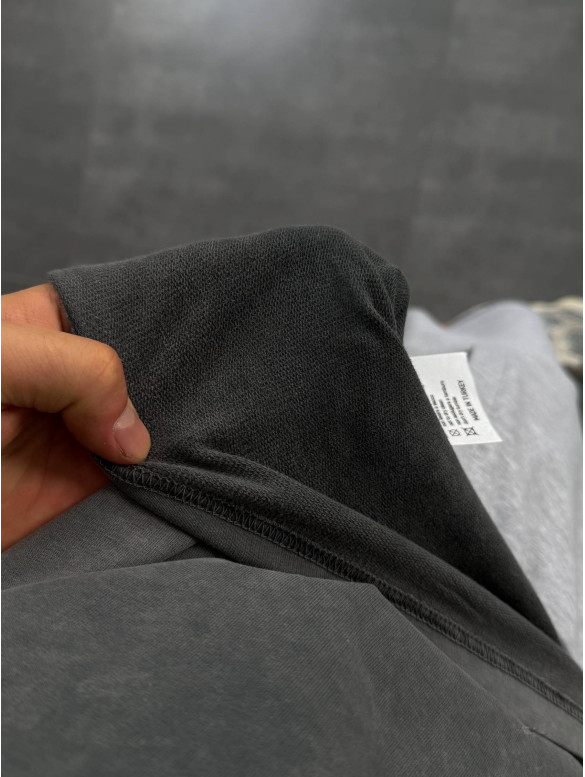Oversize футболка з вивареної тканини
