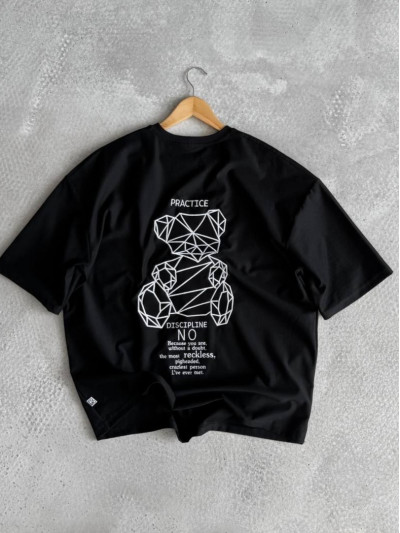 Oversize футболка з принтом