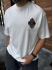 Oversize футболка з вишивкою