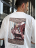 Oversize футболка з вишивкою