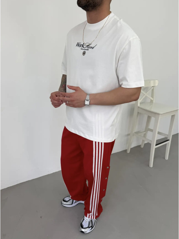 Oversize футболка з принтом