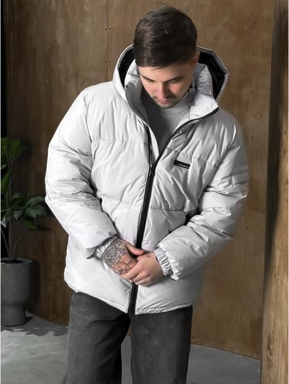 Зимова куртка зі знімним капюшоном