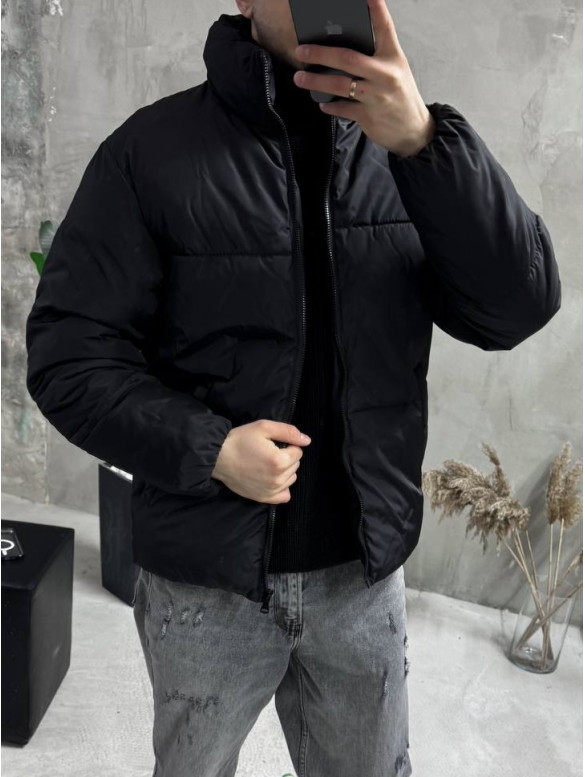 Зимова стьобана куртка oversize