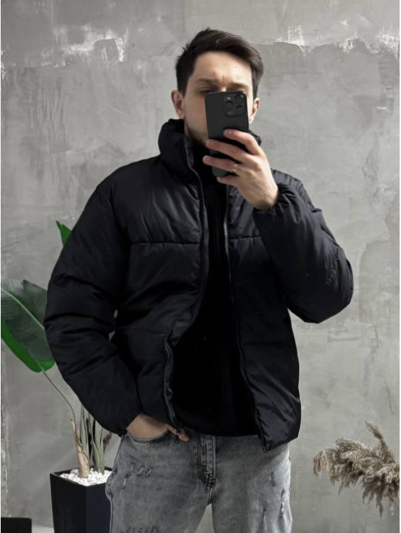 Зимова стьобана куртка oversize