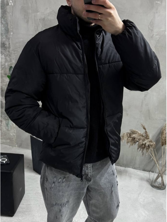 Зимова стьобана куртка oversize