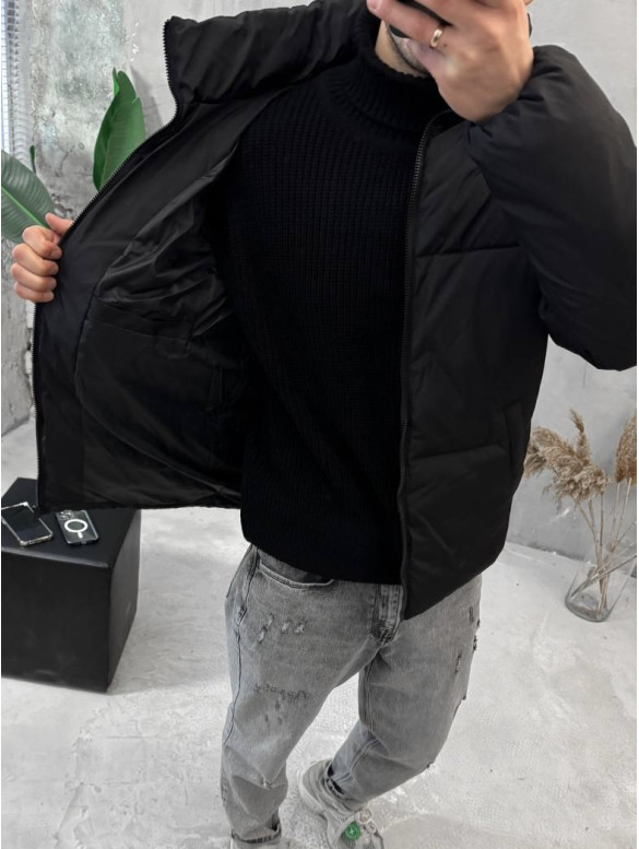Зимова стьобана куртка oversize