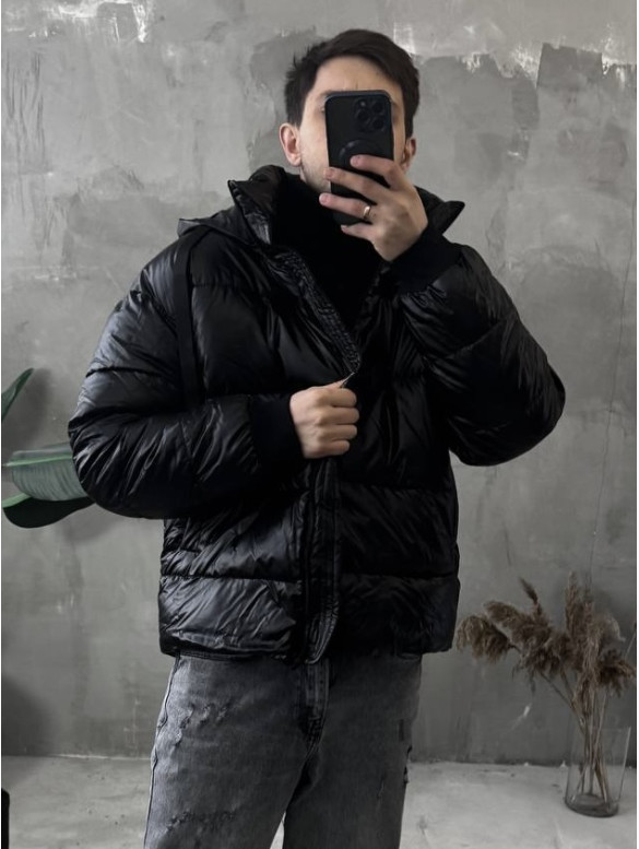 Зимова стьобана куртка oversize