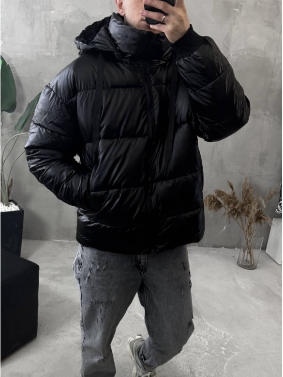 Зимова стьобана куртка oversize