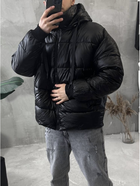 Зимова стьобана куртка oversize