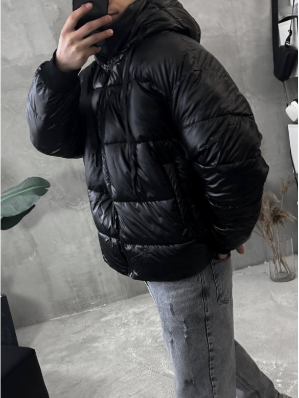 Зимова стьобана куртка oversize