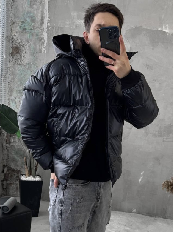 Зимова стьобана куртка oversize