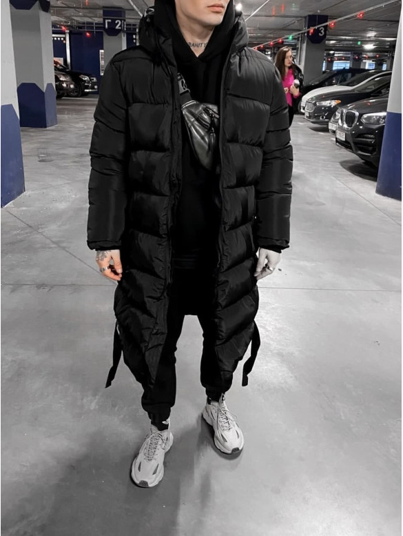 Зимова стьобана куртка oversize