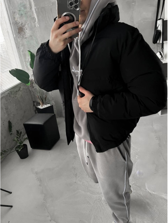 Oversize куртка з рефлективною вставкою